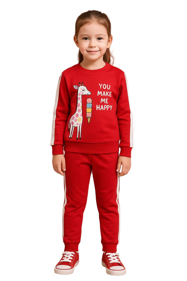 Warm Cotton Fleece Track Suit