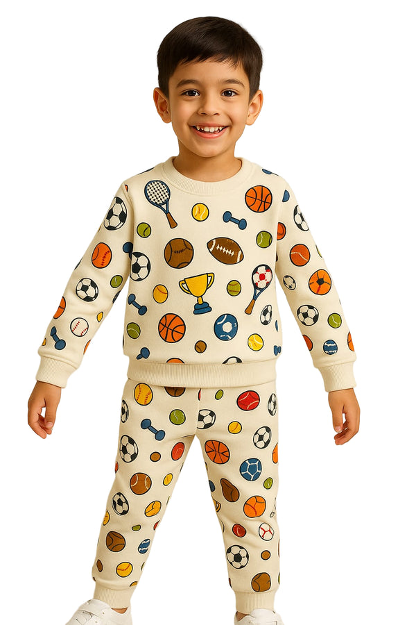 Warm Cotton Fleece Track Suit