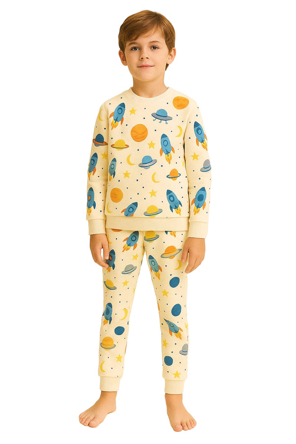 Warm Cotton Fleece Track Suit