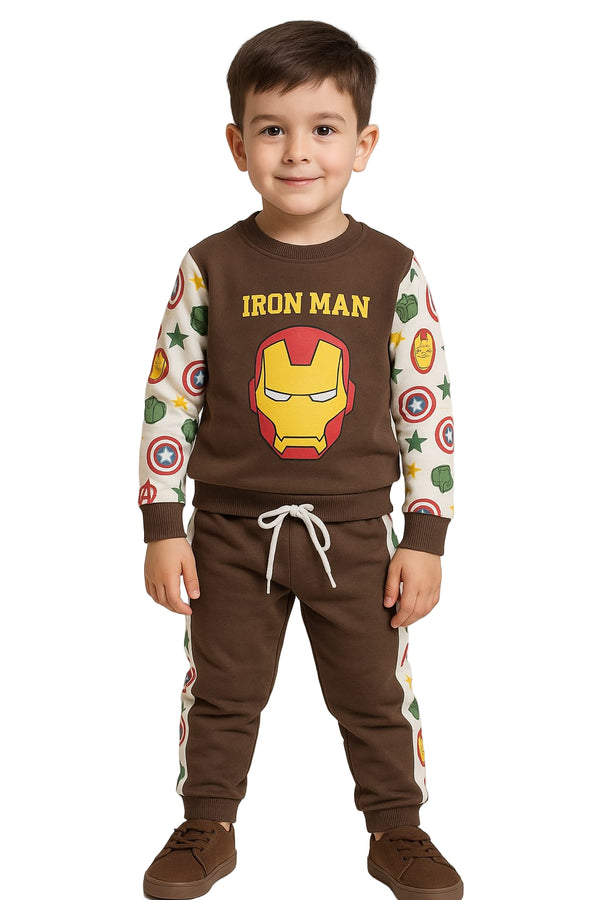 Warm Cotton Fleece Track Suit