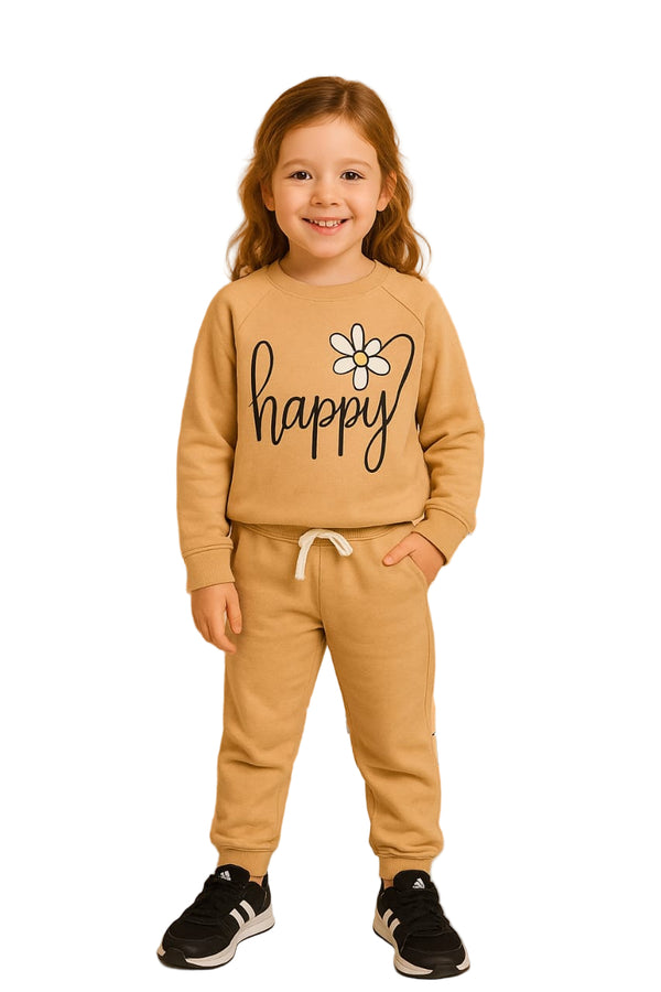 Warm Cotton Jersey Track Suit