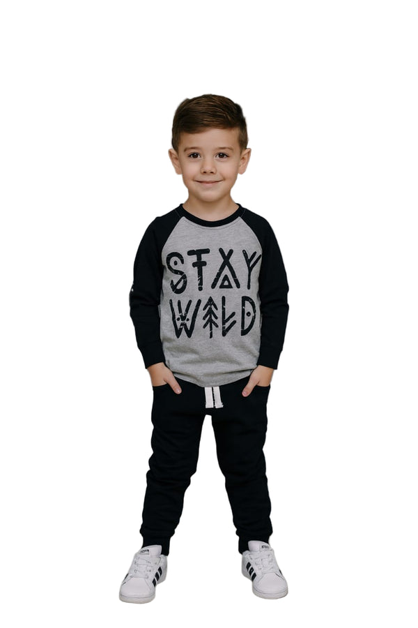 Warm Cotton Jersey Track Suit