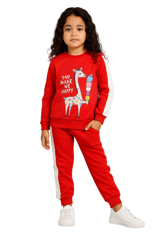 Red Hot Style: A Sweet Look for a Happy Kid