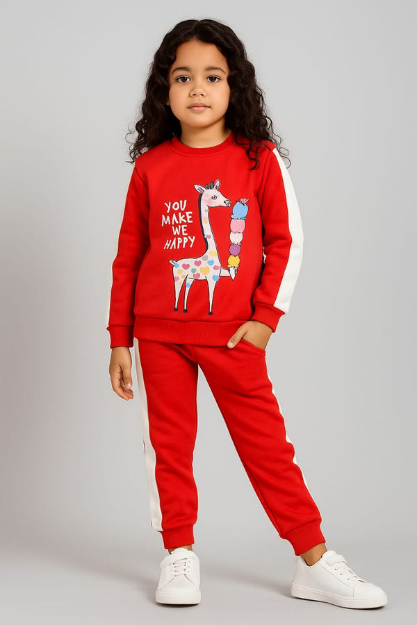 Red Hot Style: A Sweet Look for a Happy Kid