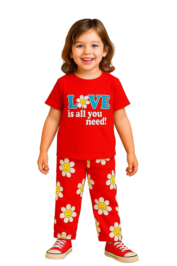T-shirt and Trouser set